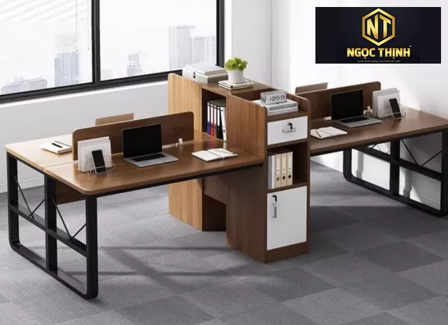 Tổng hợp các loại bàn cụm làm việc theo nhóm nhân viên chất lượng tại Nội Thất Ngọc Thịnh